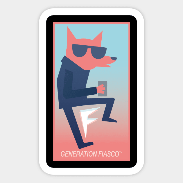 NITW - Fiasco Sticker by DEADBUNNEH